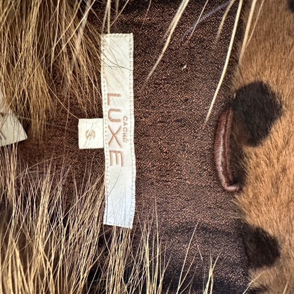 Leopard coat NWT jacket CACHE’. LUXE - Picture 5 of 11